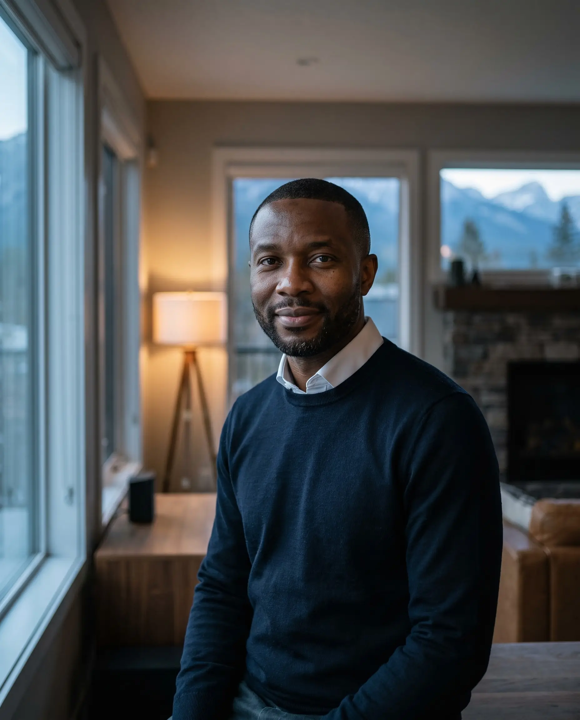 Daniel Mensah, mortgage broker in Canmore
